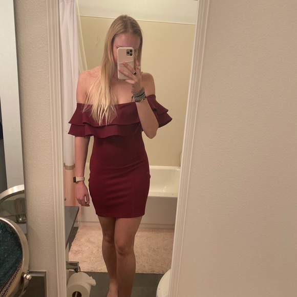 Revolve by the way. Off the Shoulder Bodycon Dress - Picture 2 of 8